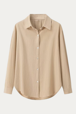 Renata Long Sleeve Khaki Shirt